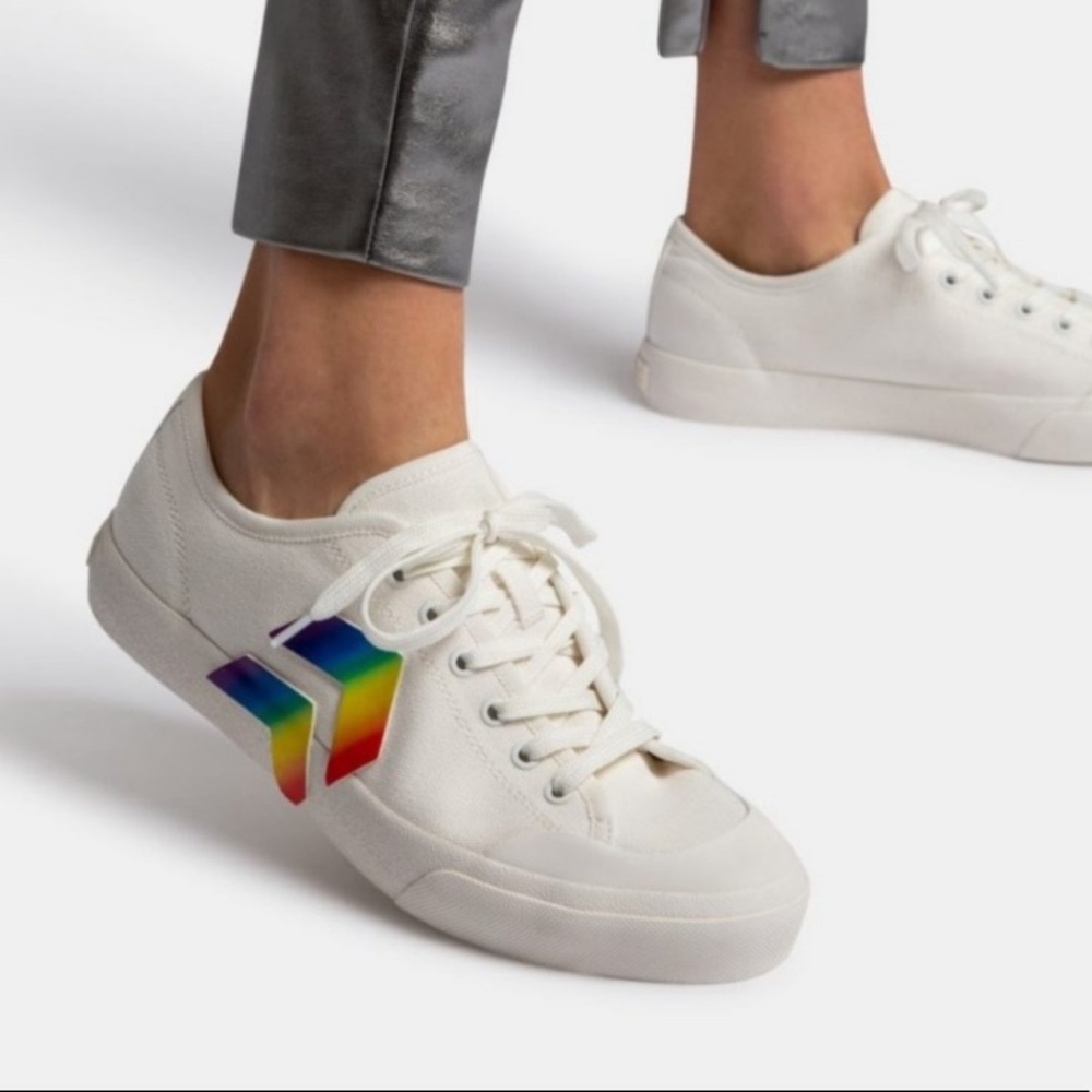 New Dolce Vita Bryton Pride Rainbow Eco Canvas